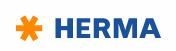 Logo der Firma Herma. Herma unterstützt uns mit Spenden für Forschungsprojekte